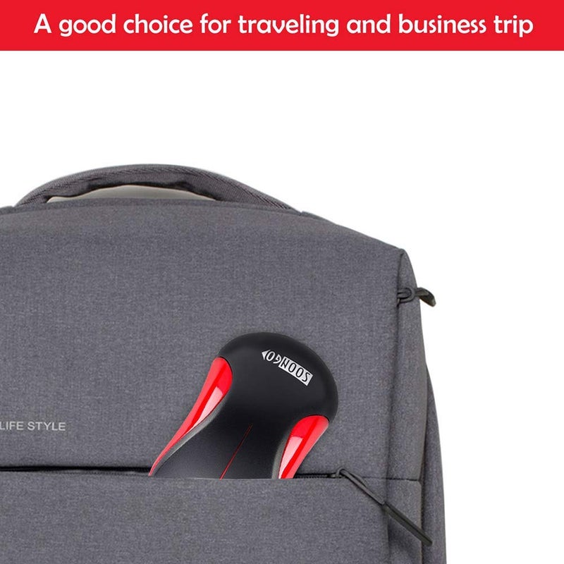 SOON GO USB Mouse 2 Pack Computer Mouse Ergonomic Optical Wired Mice for Office and Home,Compatible with Computer Laptop PC Desktop Red by SOONGO - Image 5